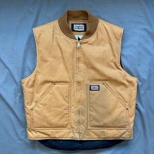 BIG SMITH Men's Camel Utility Vest (LIKE NEW)